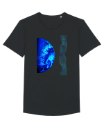 Blue Planet Tricou mânecă scurtă guler larg Bărbat Skater