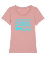Cool Daddy Tricou mânecă scurtă guler larg fitted Damă Expresser
