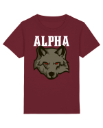 Alpha Wolf Tricou mânecă scurtă  Copii Mini Creator