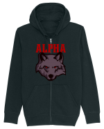 Alpha Wolf Hanorac cu fermoar Unisex Connector