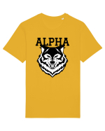 Alpha Wolf Tricou mânecă scurtă Unisex Rocker