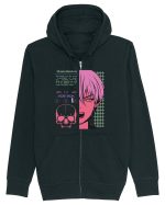 Akusenkutou Hanorac cu fermoar Unisex Connector
