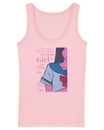 Girl from Village Cotton Pink