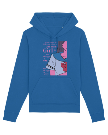 Girl from Village Royal Blue