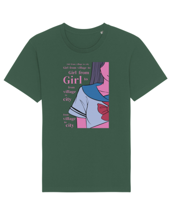 Girl from Village Bottle Green