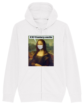 Funny Mona Lisa White