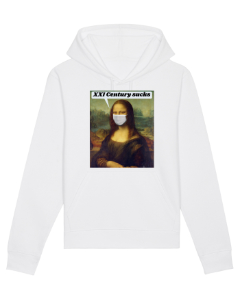 Funny Mona Lisa White