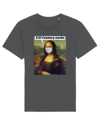 Funny Mona Lisa Anthracite