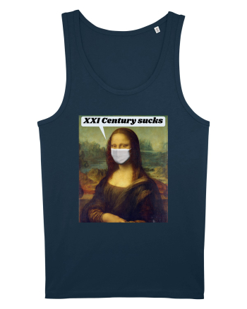 Funny Mona Lisa Navy