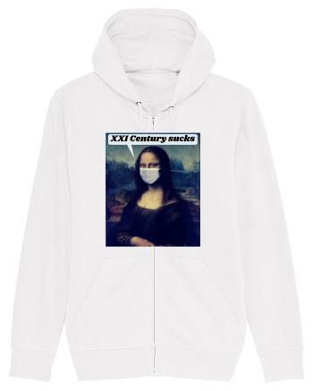 Funny Mona Lisa White