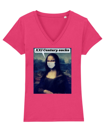 Funny Mona Lisa Raspberry