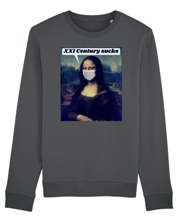 Funny Mona Lisa Anthracite