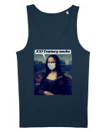 Funny Mona Lisa Maiou Bărbat Runs