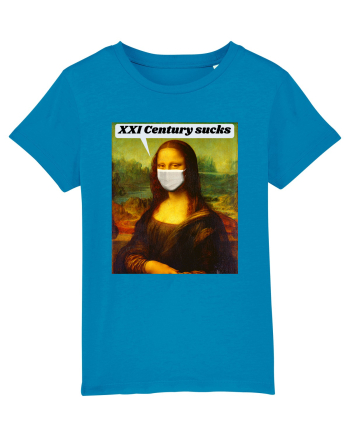 Funny Mona Lisa Azur