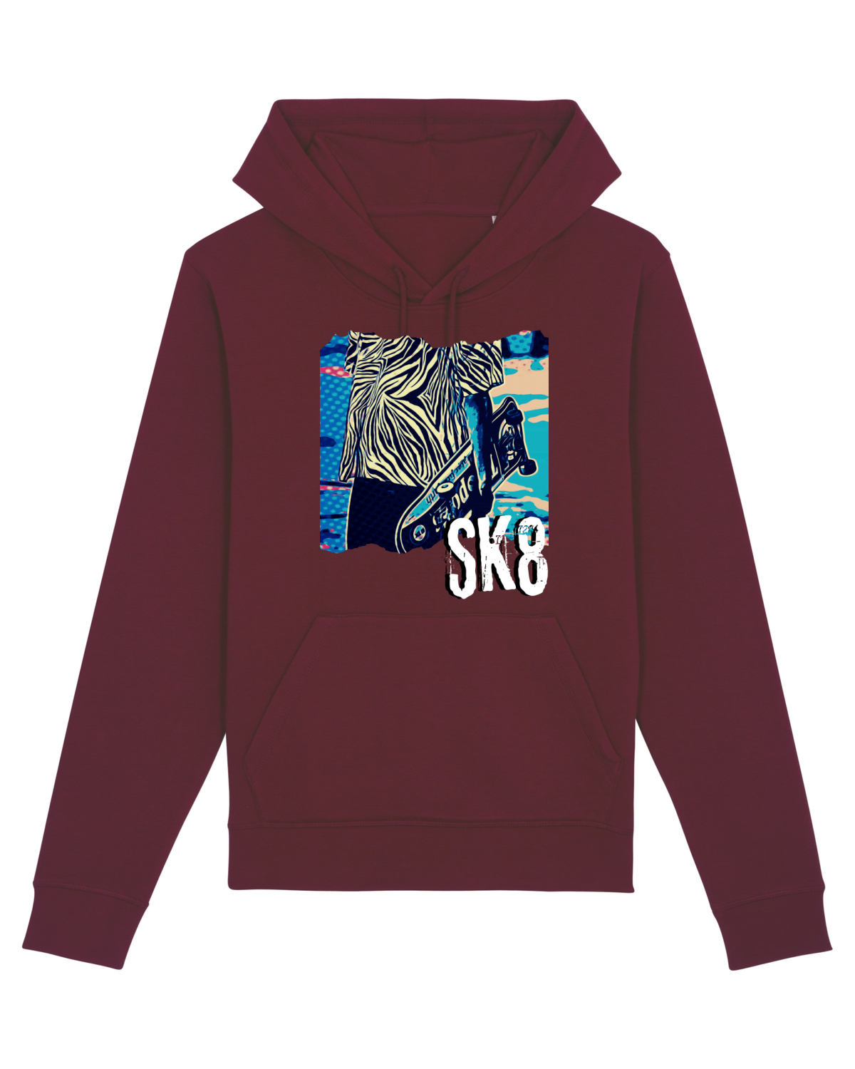 Hanorac Unisex Drummer Burgundy
