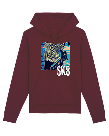 Cool Sk8 Burgundy