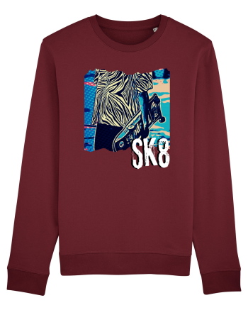 Cool Sk8 Burgundy
