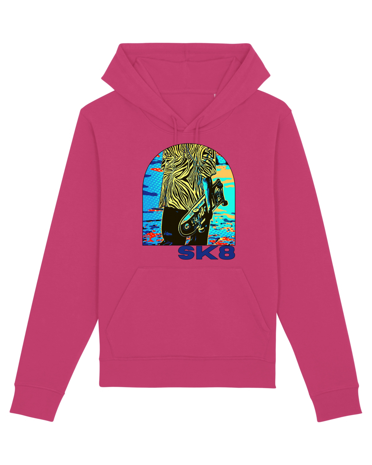 Hanorac Unisex Drummer Raspberry