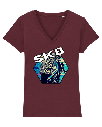 Cool Sk8 Burgundy