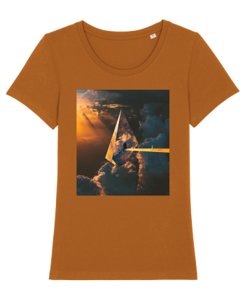 Astronaut Leaving Earth Roasted Orange