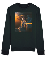 Astronaut Leaving Earth Bluză mânecă lungă Unisex Rise