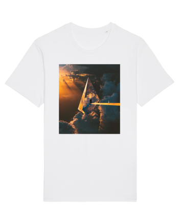 Astronaut Leaving Earth White