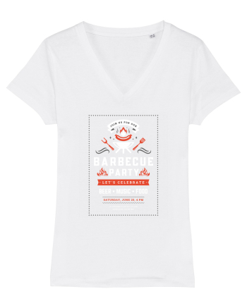 Barbecue Party White