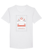 Barbecue Party Tricou mânecă scurtă guler larg Bărbat Skater