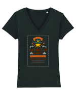 Barbecue Party Tricou mânecă scurtă guler V Damă Evoker