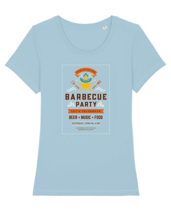 Barbecue Party Sky Blue