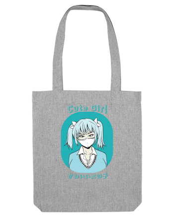 Cute Girl Heather Grey