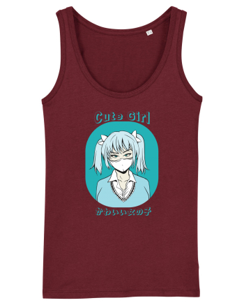 Cute Girl Burgundy