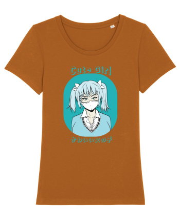 Cute Girl Roasted Orange