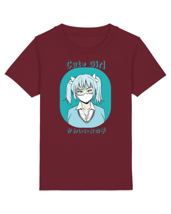 Cute Girl Burgundy