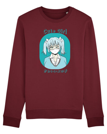 Cute Girl Burgundy
