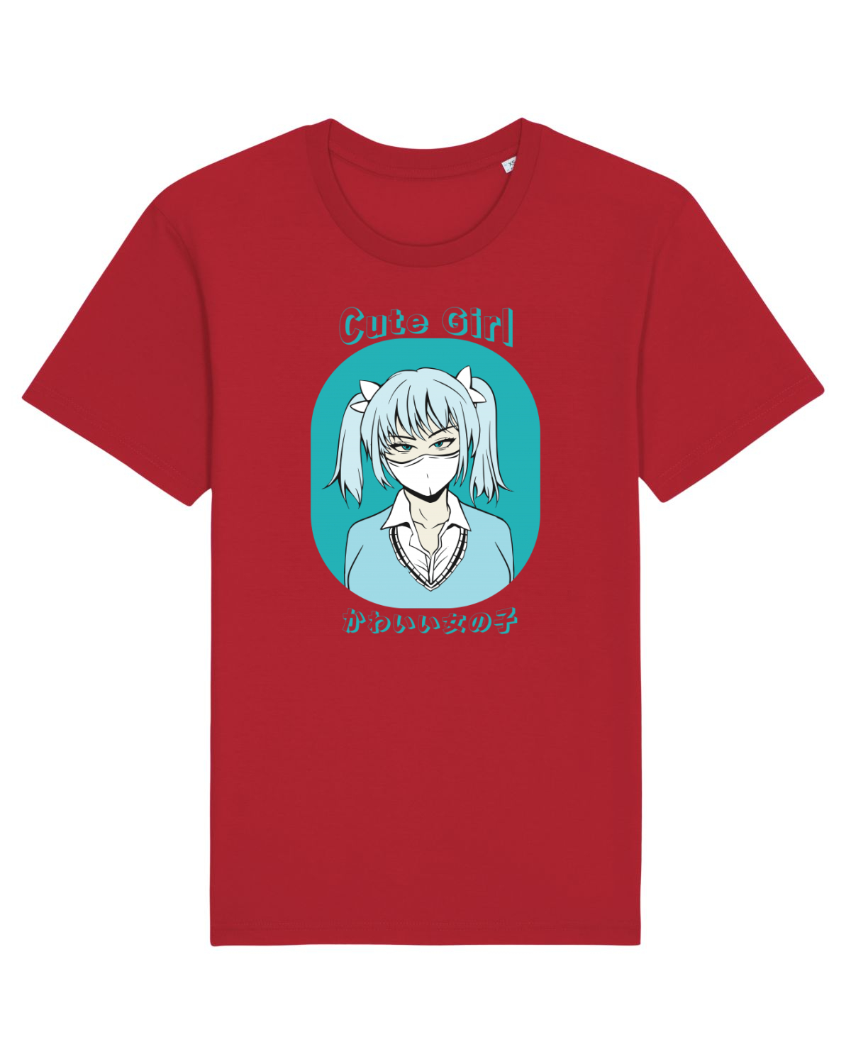 Tricou mânecă scurtă Unisex Rocker Red