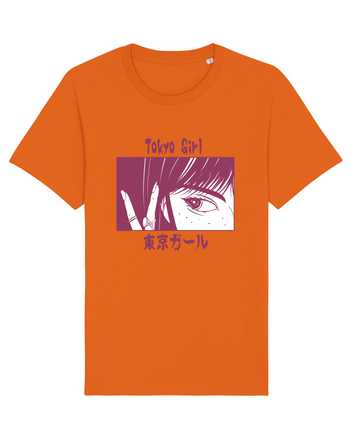 Tricou mânecă scurtă Unisex Rocker Bright Orange