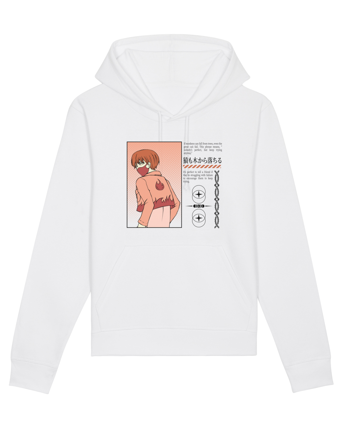 Hanorac Unisex Drummer White