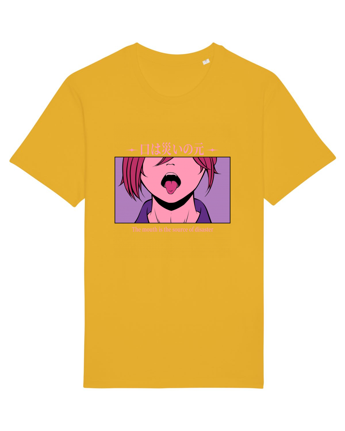 Tricou mânecă scurtă Unisex Rocker Spectra Yellow