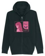 Ikigai Hanorac cu fermoar Unisex Connector