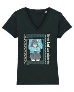 Try to be Different Tricou mânecă scurtă guler V Damă Evoker
