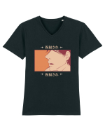 What? Tricou mânecă scurtă guler V Bărbat Presenter