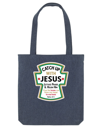 Catch Up With Jesus Midnight Blue
