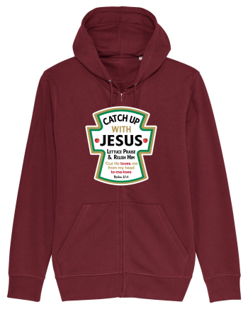 Catch Up With Jesus Burgundy