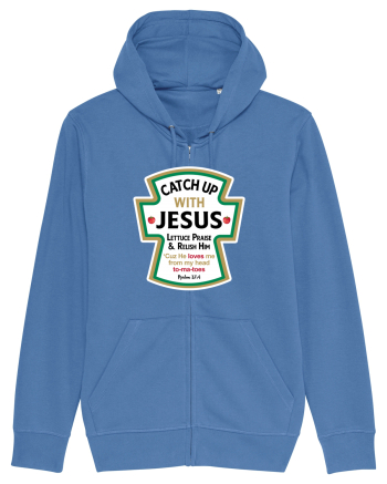 Catch Up With Jesus Bright Blue