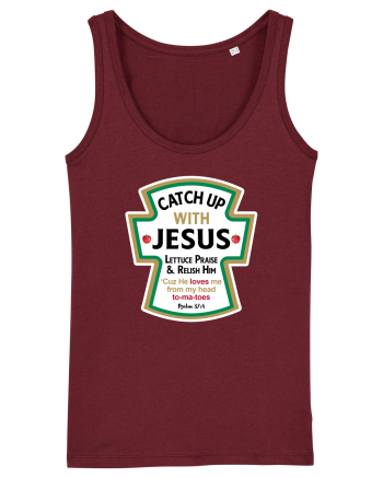Catch Up With Jesus Burgundy