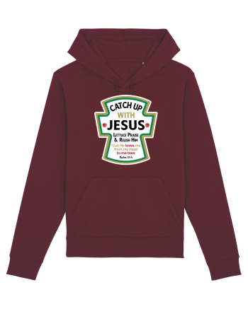 Catch Up With Jesus Burgundy
