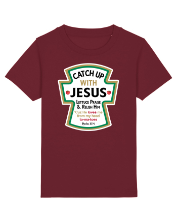 Catch Up With Jesus Burgundy