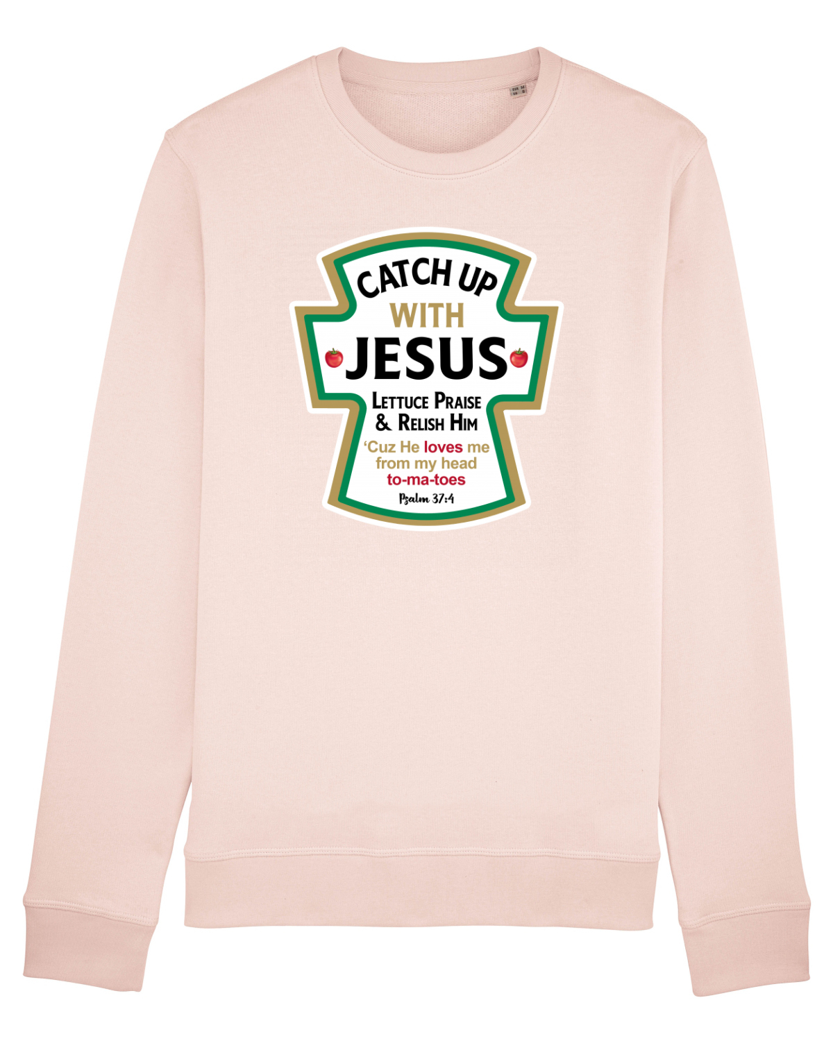 Bluză mânecă lungă Unisex Rise Candy Pink