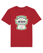 Catch Up With Jesus Tricou mânecă scurtă Unisex Rocker